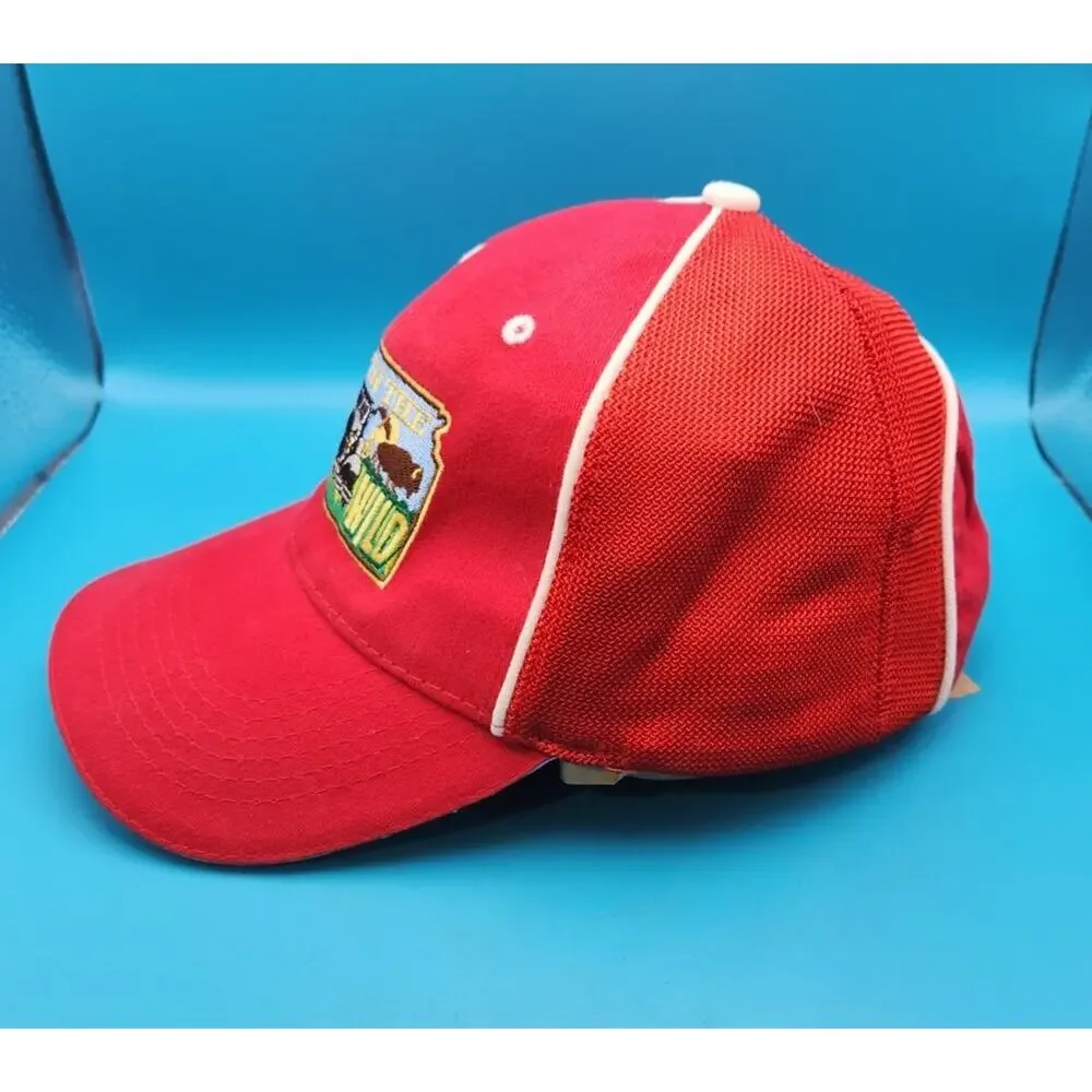 Vtg Ford Model A in the wild Adjustable Hat kansas